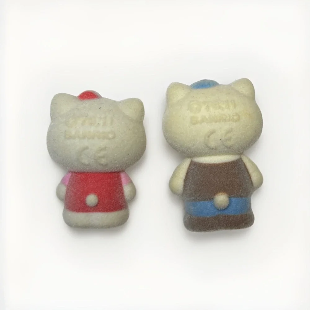 Hello Kitty Sanrio Grandpa And Hello Kitty PVC Figure 2012 Cake Topper 1 5/8
